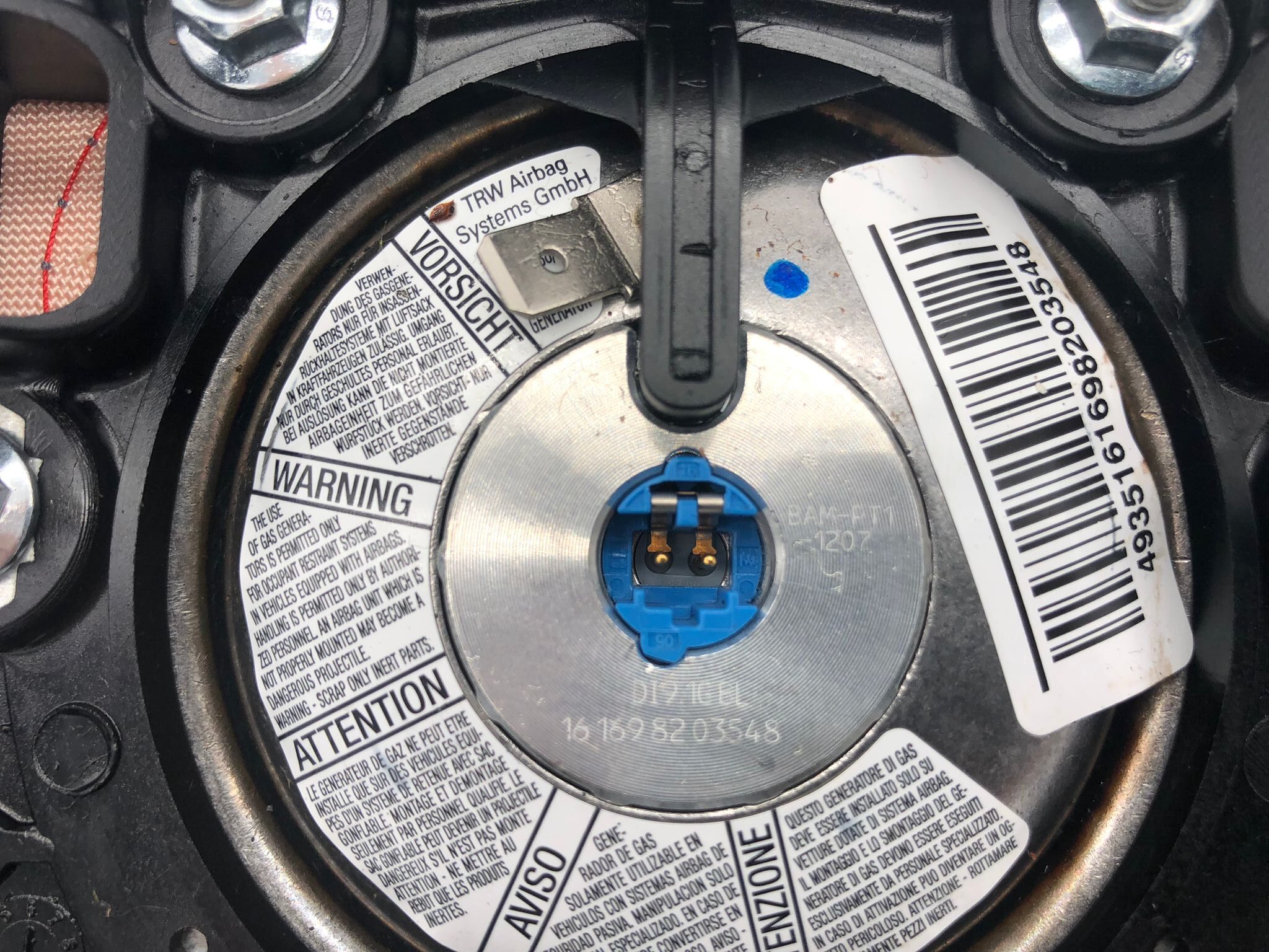 G2389 - Peugeot Airbag - Airbagbank